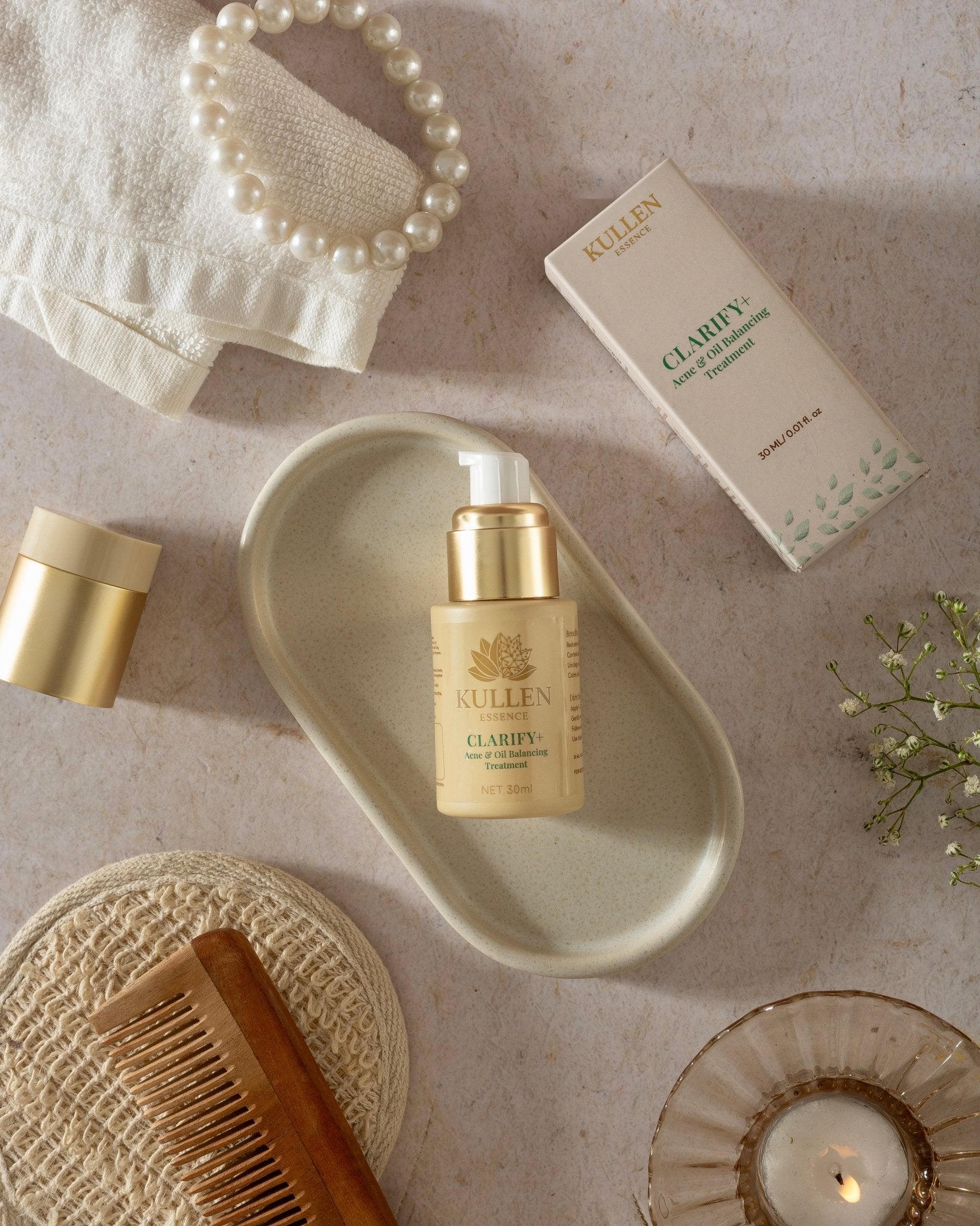 Clarify+ Acne Control Serum with Salicylic Acid & Niacinamide | 30ml - Kullen Essence