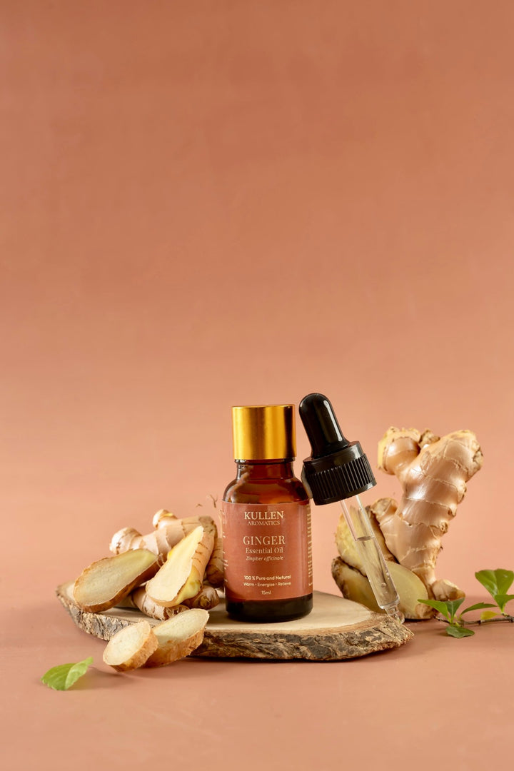 Ginger Essential Oil | 100% Pure & Natural | 15ml - KullenGinger Essential Oil | 100% Pure & Natural | 15mlEssential Oils