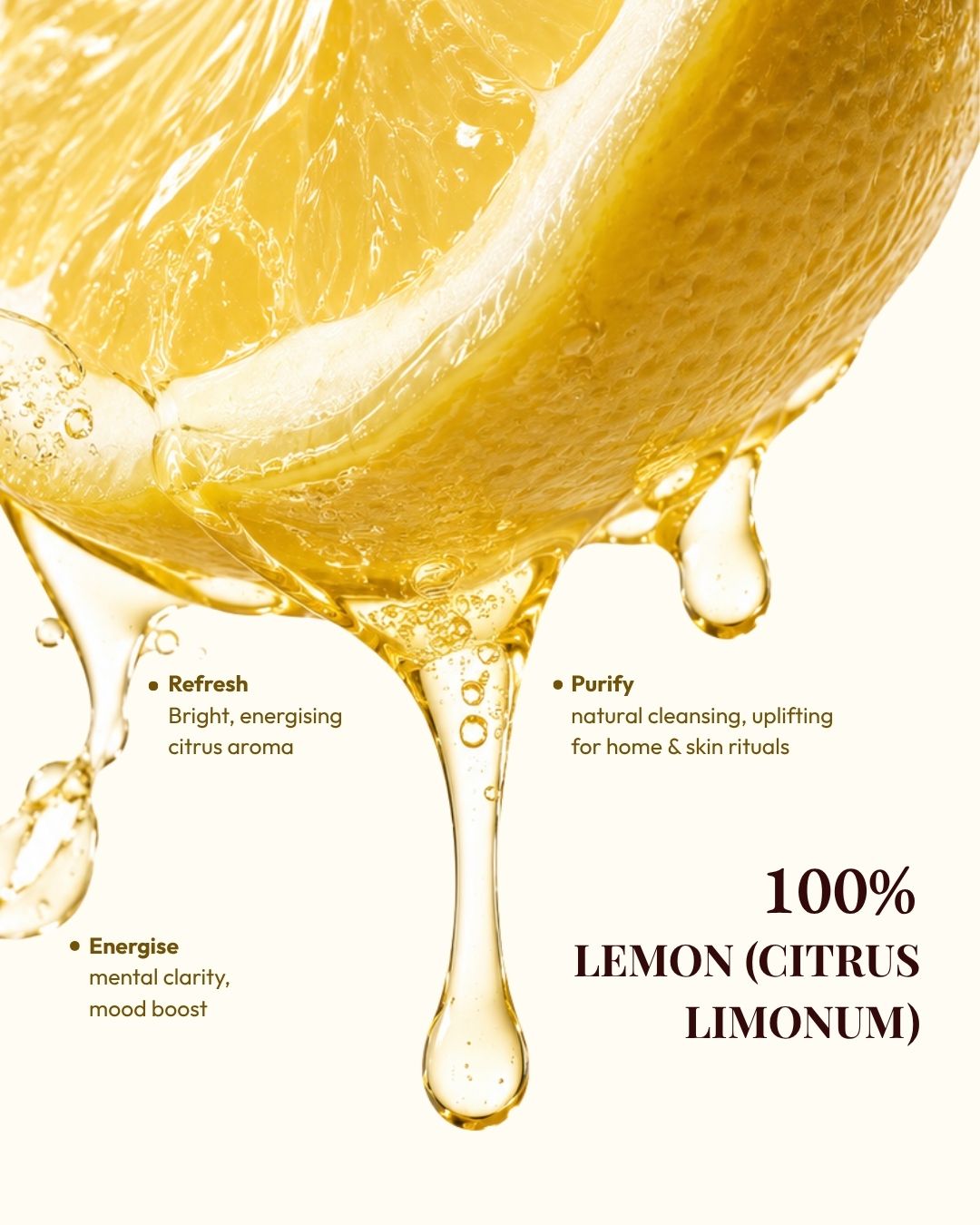 Fresh lemon peels used to extract Kullen Lemon Essential Oil