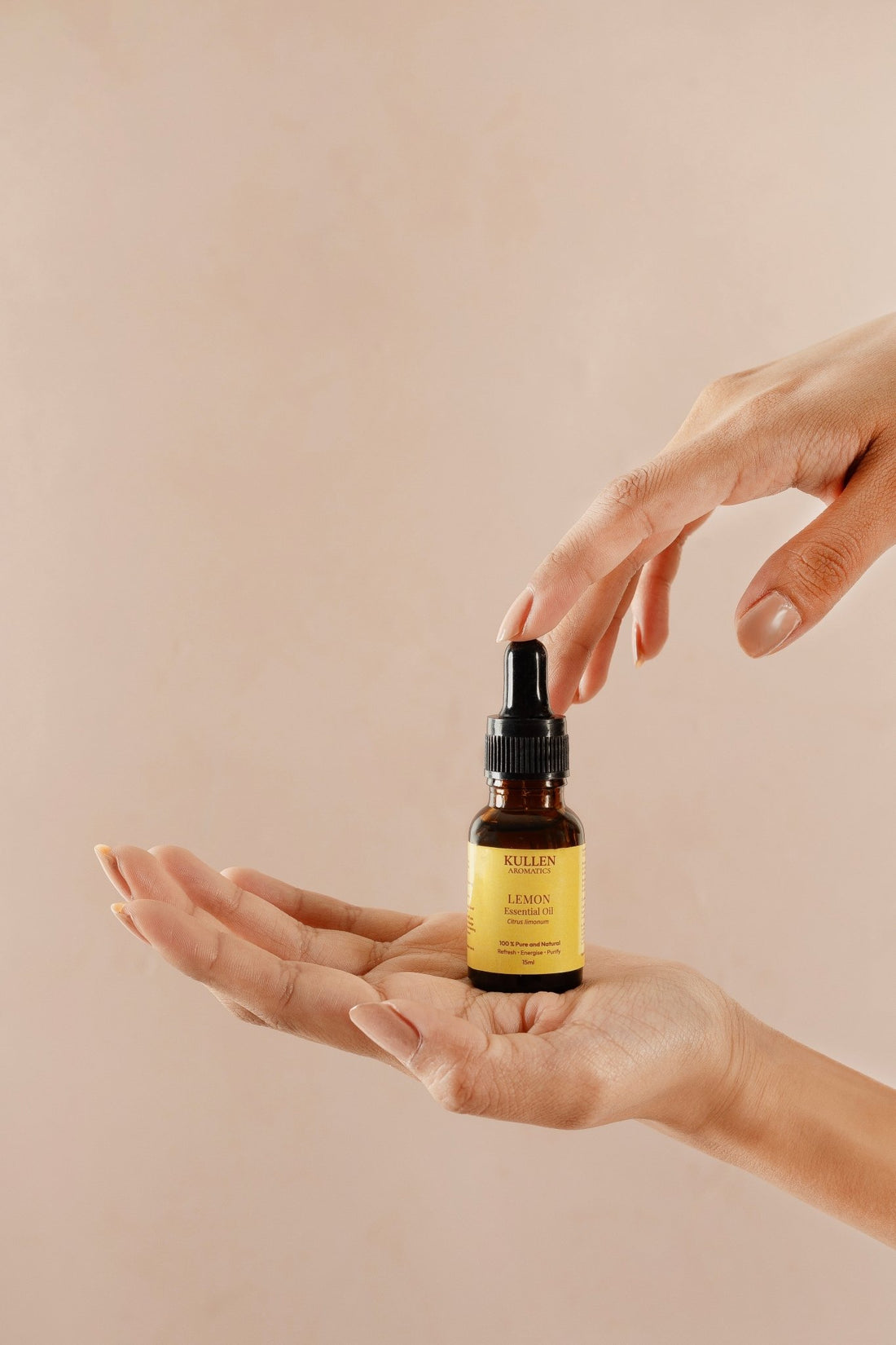 Kullen Lemon Essential Oil used in everyday wellness rituals