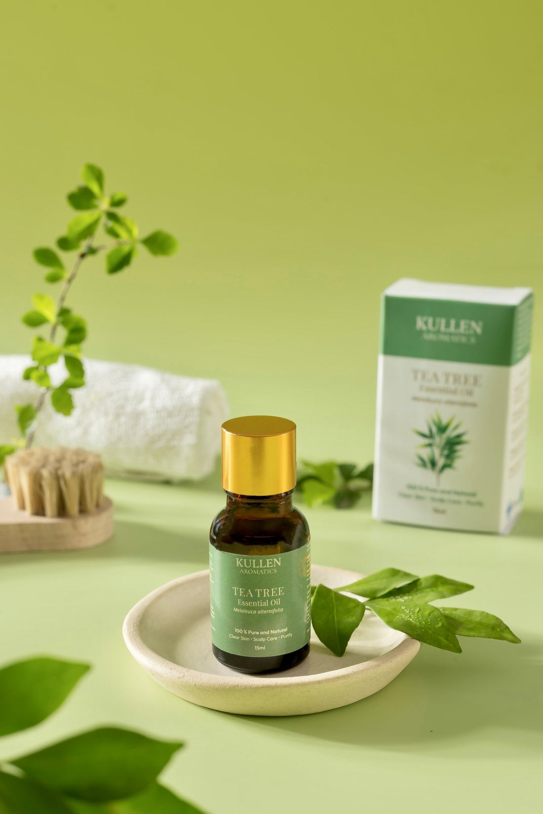 Kullen purifying essential oil, natural cleansing oil, tea tree aromatherapy